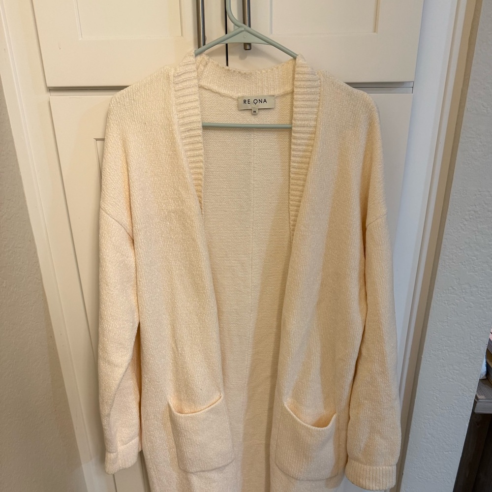 Re Ona Cream Women's Cardigan